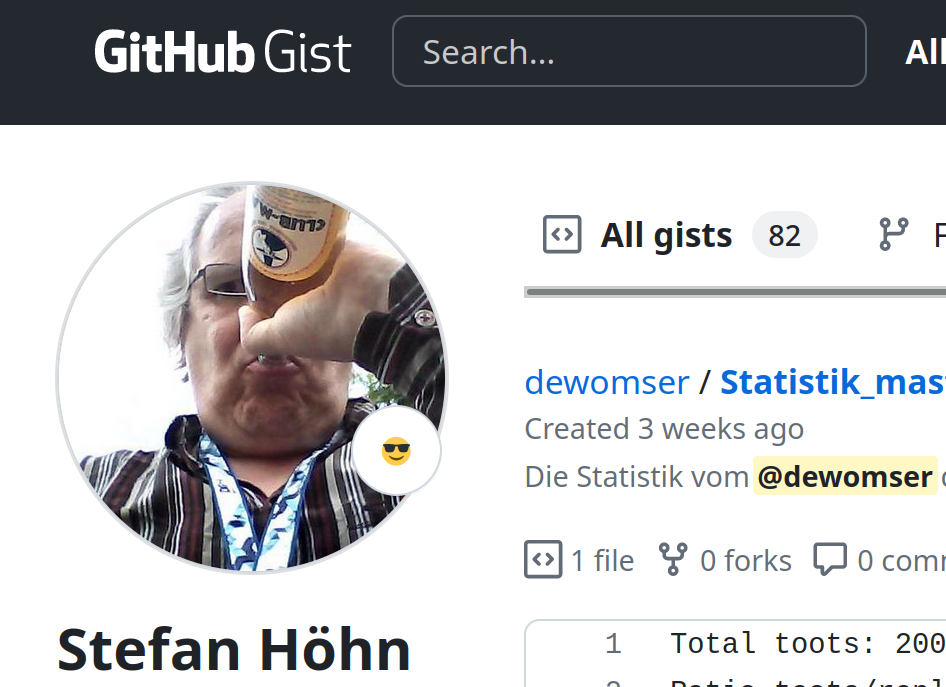 Giub Gist von Stefan Höhn aka dewomser